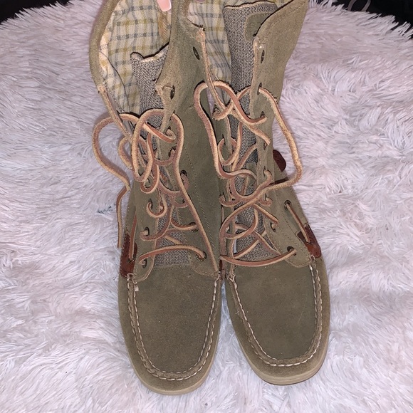 🤎WOMEN’S SPERRY TOP SIDER HIKERFISH LACE UP BOOTS🤎 - Picture 3 of 14